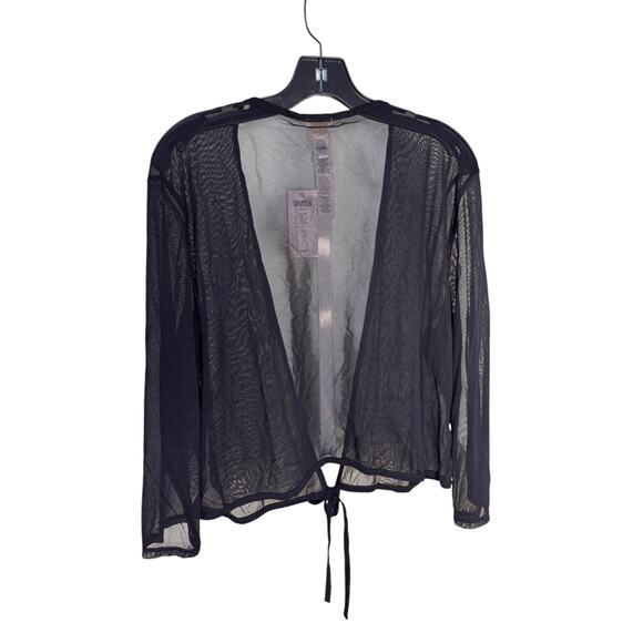 Chicos NWT Tie Cardigan in Black Size 3 (XL) - Picture 2 of 5